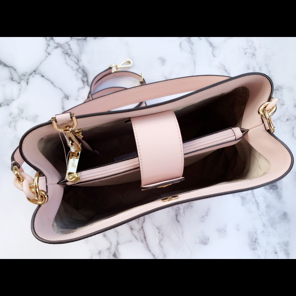 Michael kors large satchel crossbody NWT - Picture 2 of 7